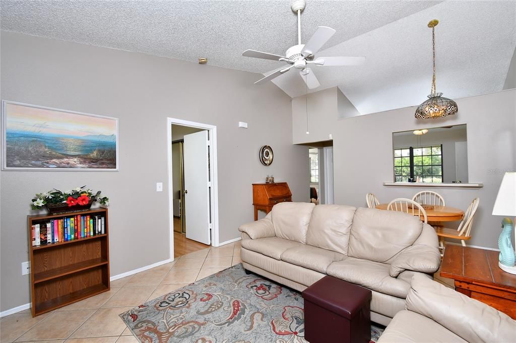 Living Room and Dining Area