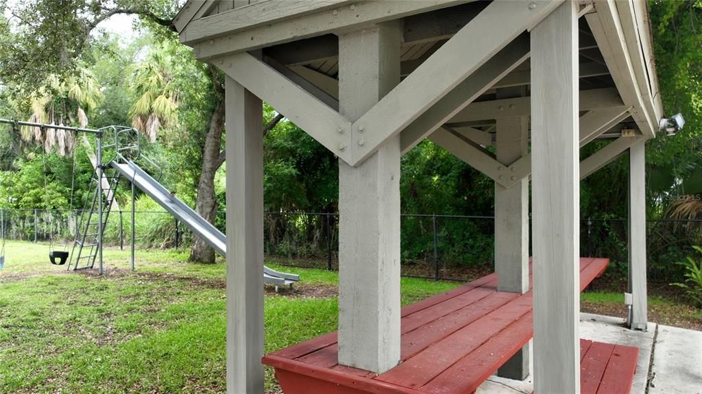 Play ground and picnic area at the facilities.