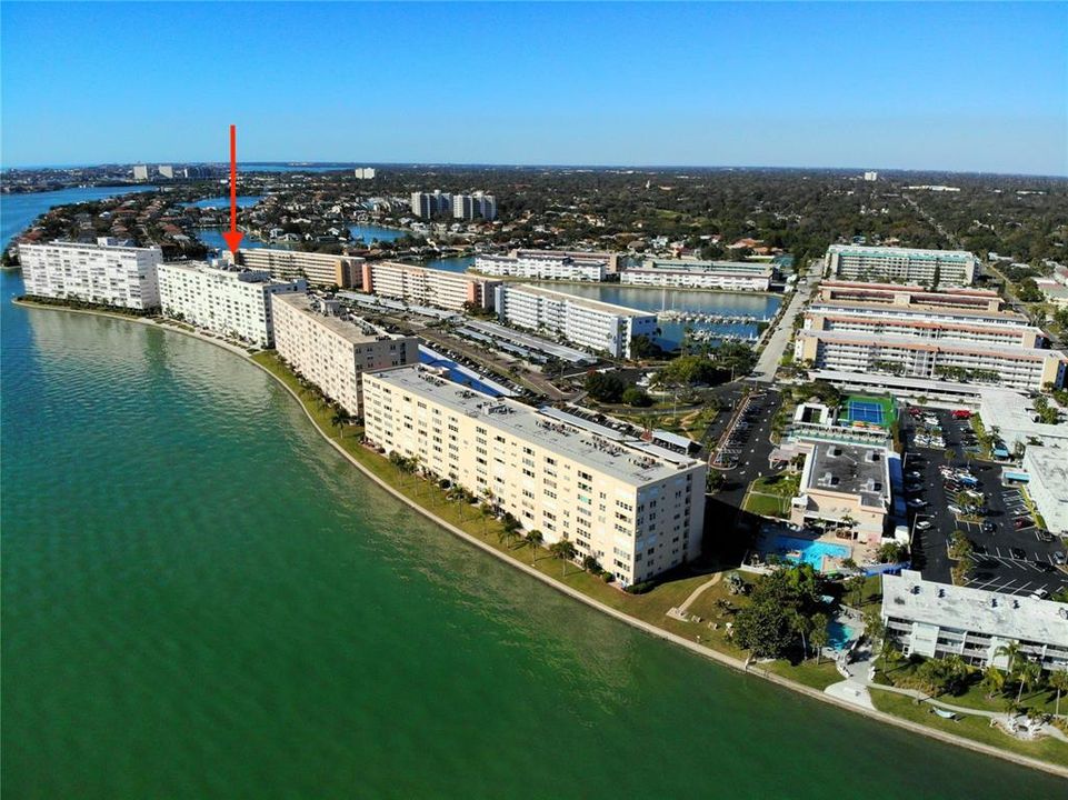 Town Shores Aerial Photo Showing Windsor Building Exterior