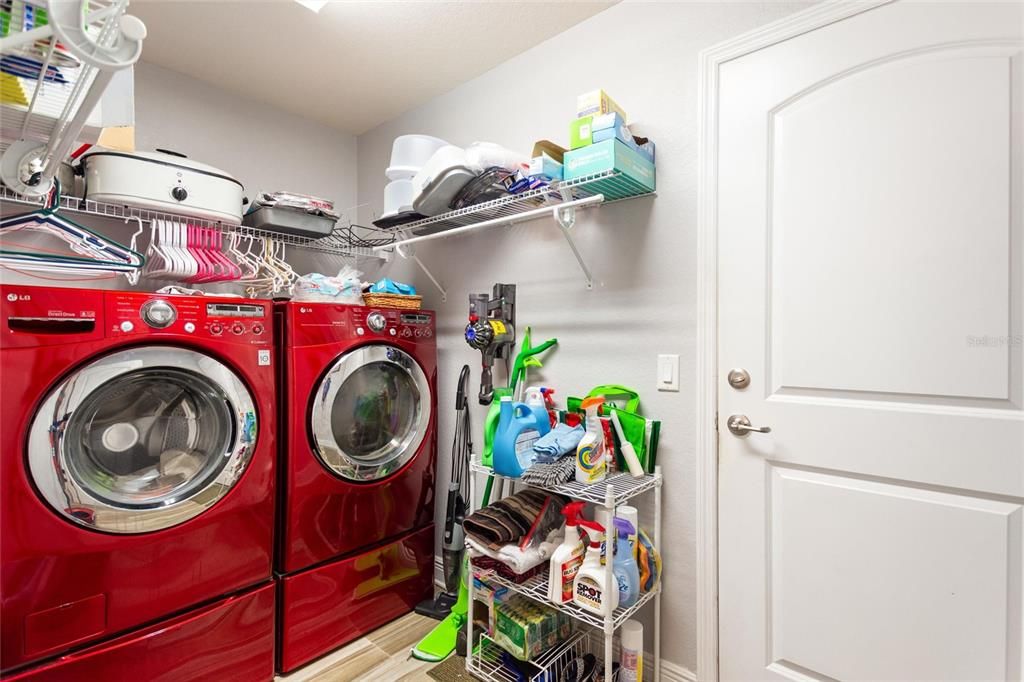 Indoor Laundry Room