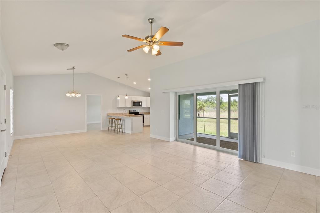 Great Room to Dining Room