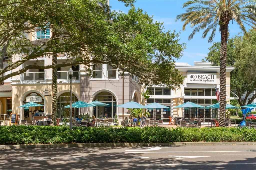 Stroll Beach Drive for Upscale Shops and Restaurants