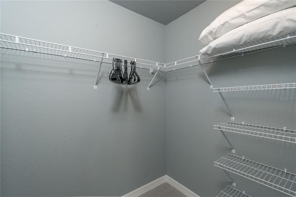 Master closet