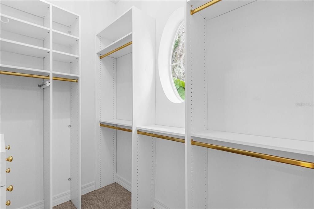 Prime Bedroom Walk in Closet