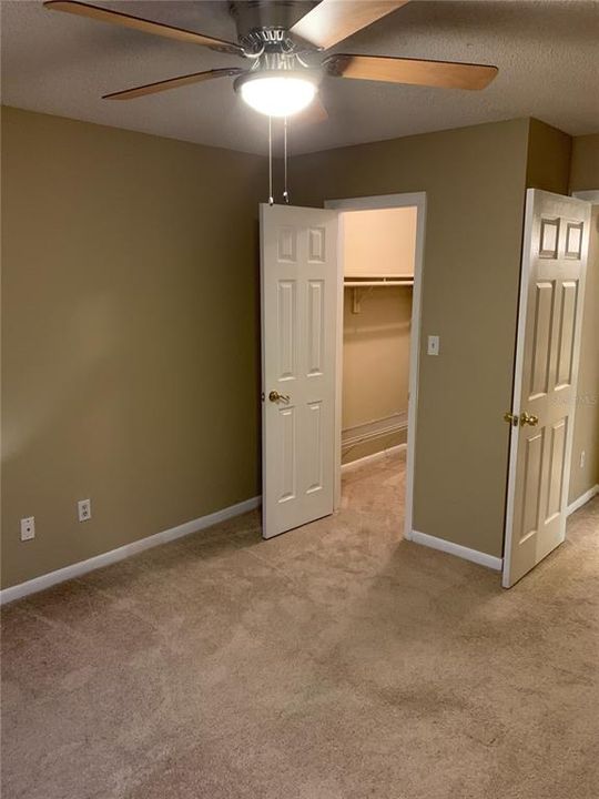 Ceiling fan in the Bedroom