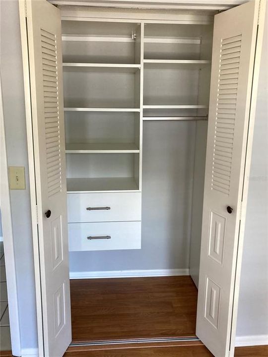 custom closet 2nd bed