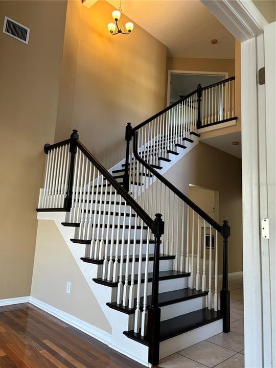 Closet under staircase