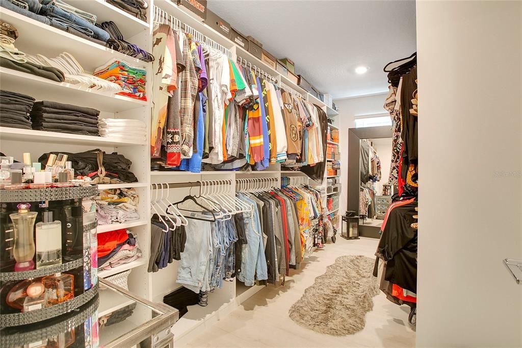 Primary Walk-In Closet