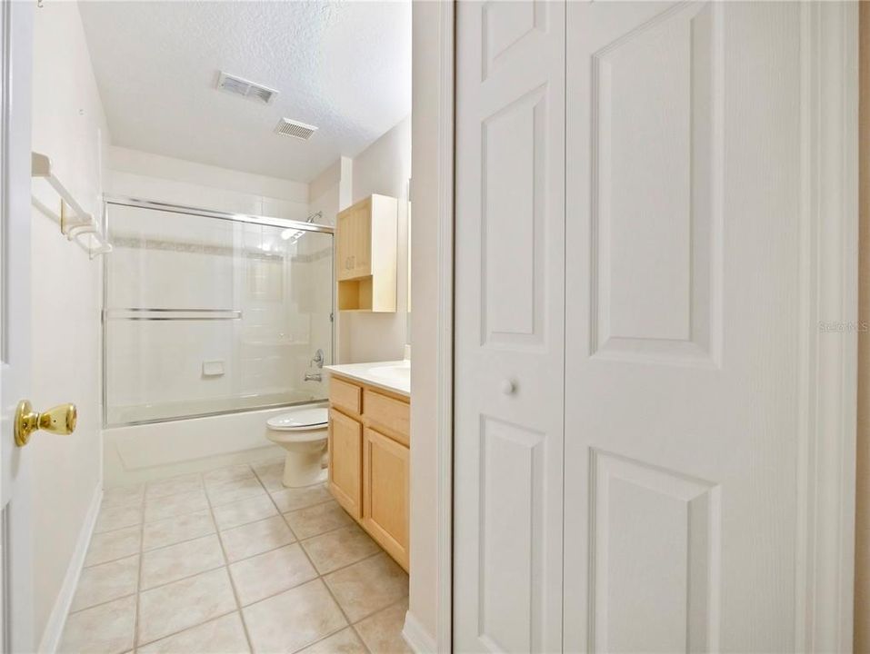 Guest Bathroom, Linen Closet