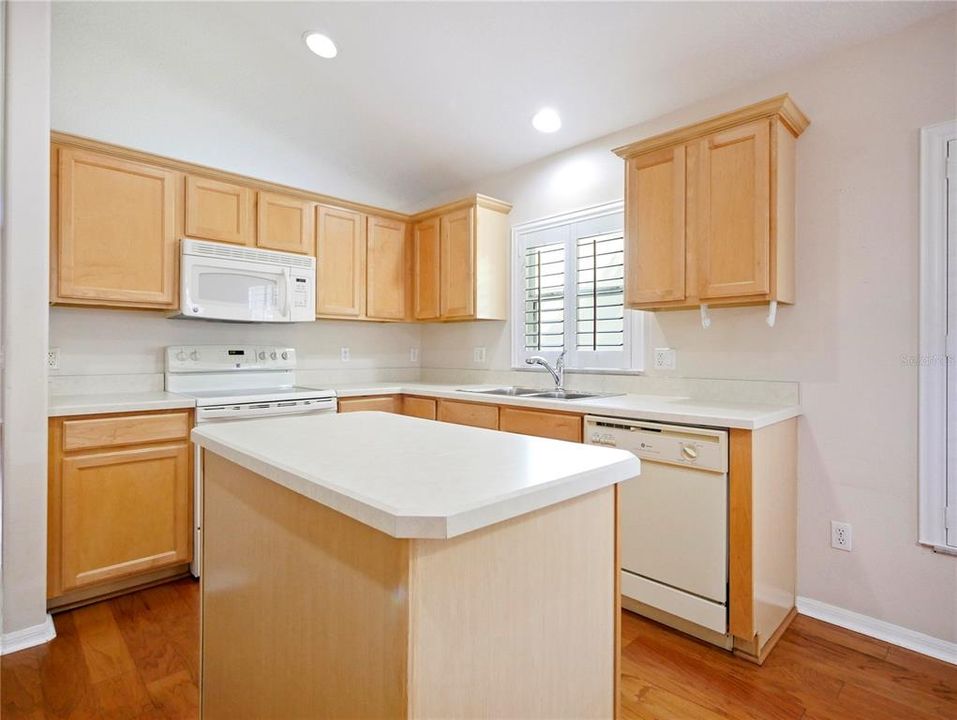 Baker's Island, Beautiful counter tops, Plantation Shutters. Solid Wood Cabinetry