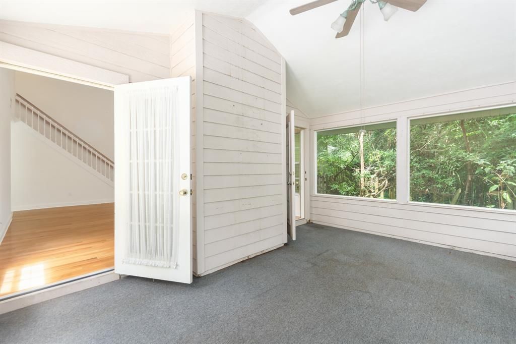 Back screened in porch