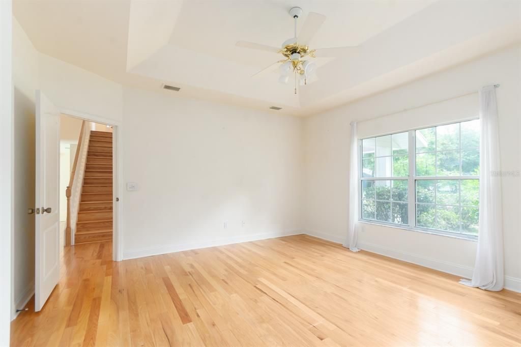 Primary first floor bedroom with en suite