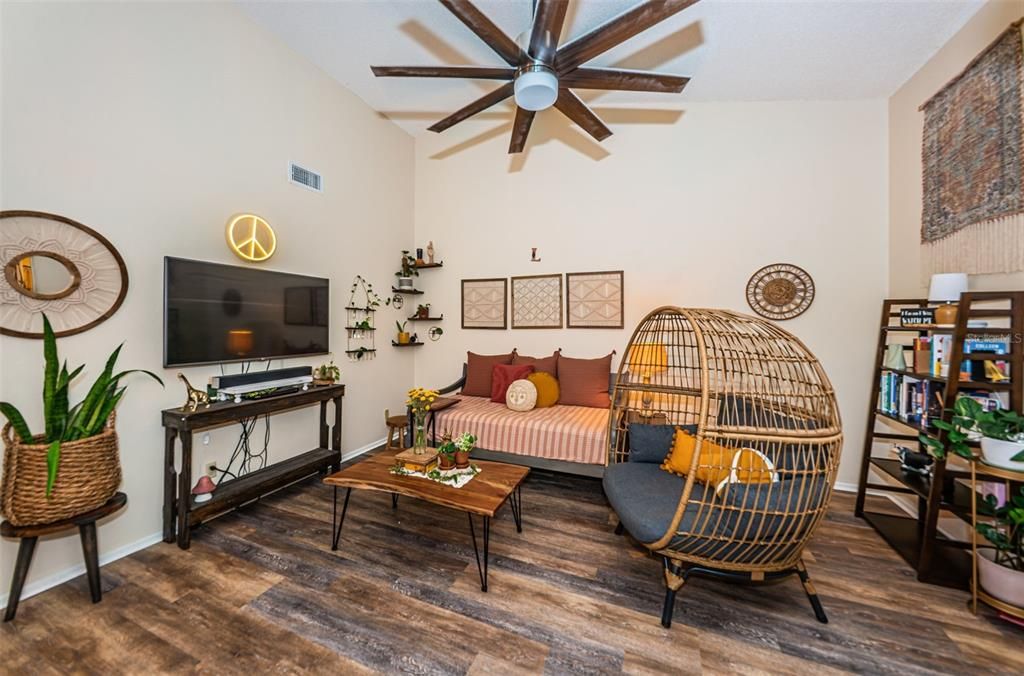 Living Room - Luxury vinyl flooring