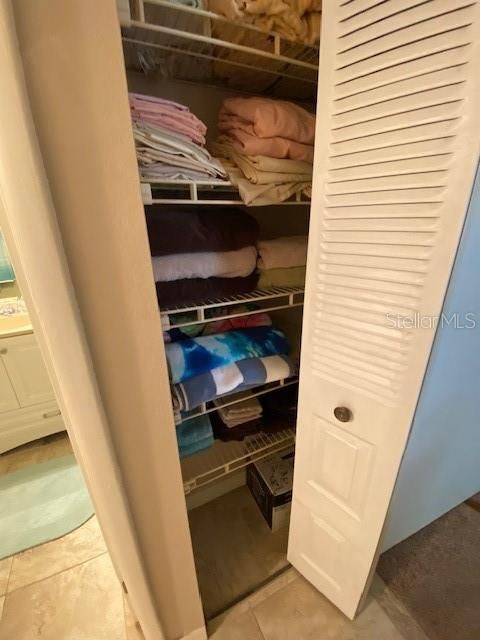 Linen closet