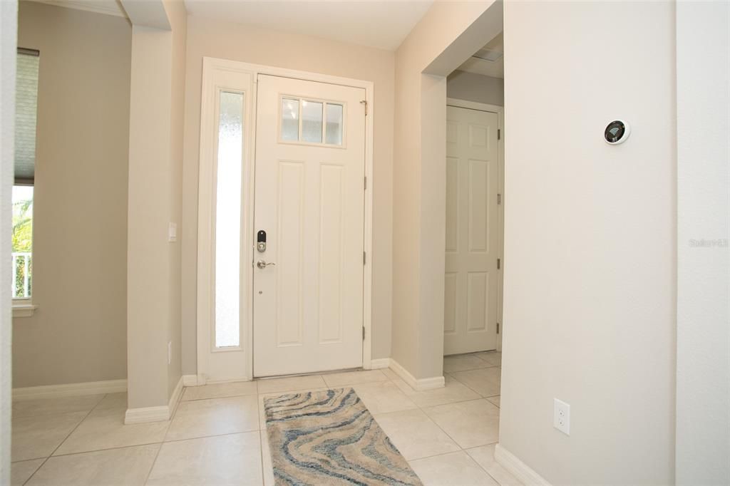 Foyer - Garage Interior Door Off Foyer