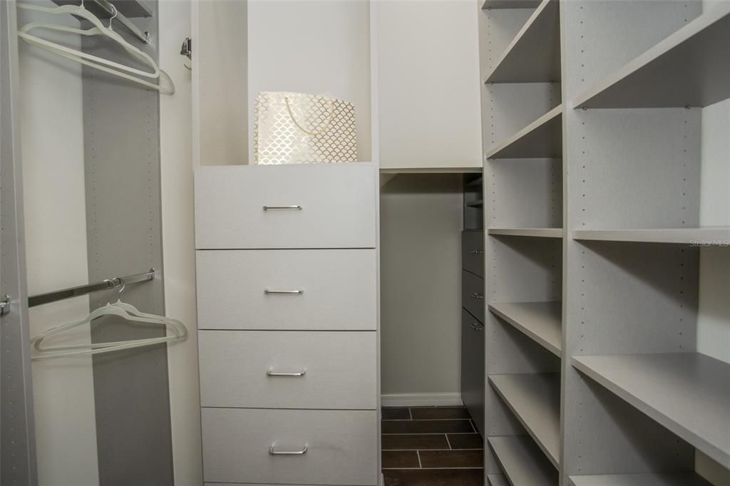 Built Out Walk-in Closet #2 w/Storage Area