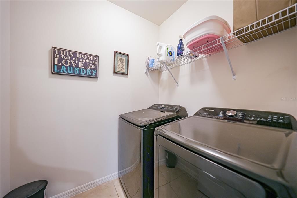 Inside Laundry Room