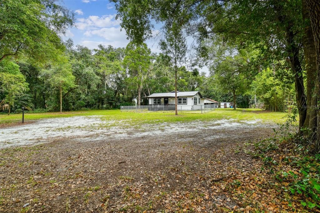 Front yard extended right view