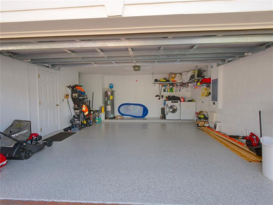 Newer Epoxy Garage Flooring