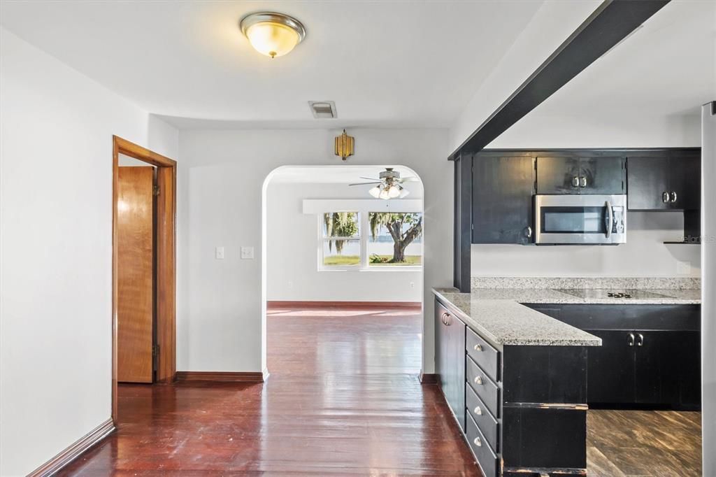 Kitchen Facing Living Room