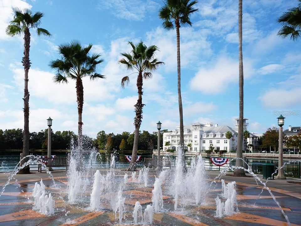 Celebration fountains