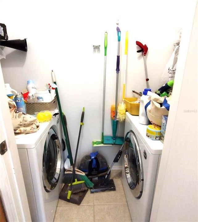 Indoor Laundry Room