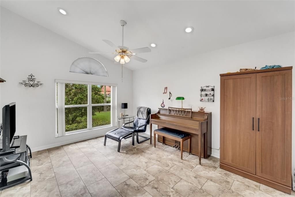 looking at family room from the living room