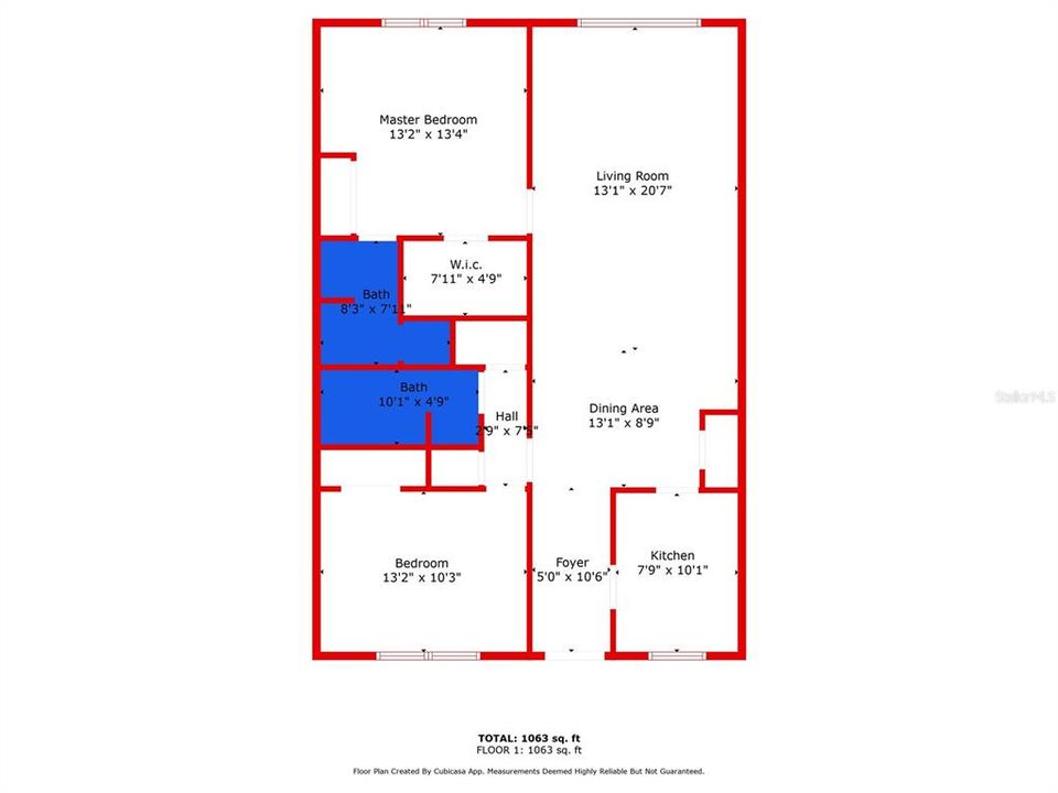 На продажу: $125,000 (2 спален, 2 ванн, 1040 Квадратных фут)