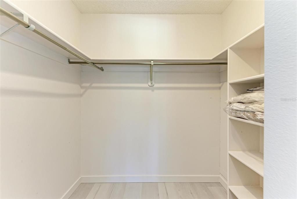 Primary Walk-in Closet