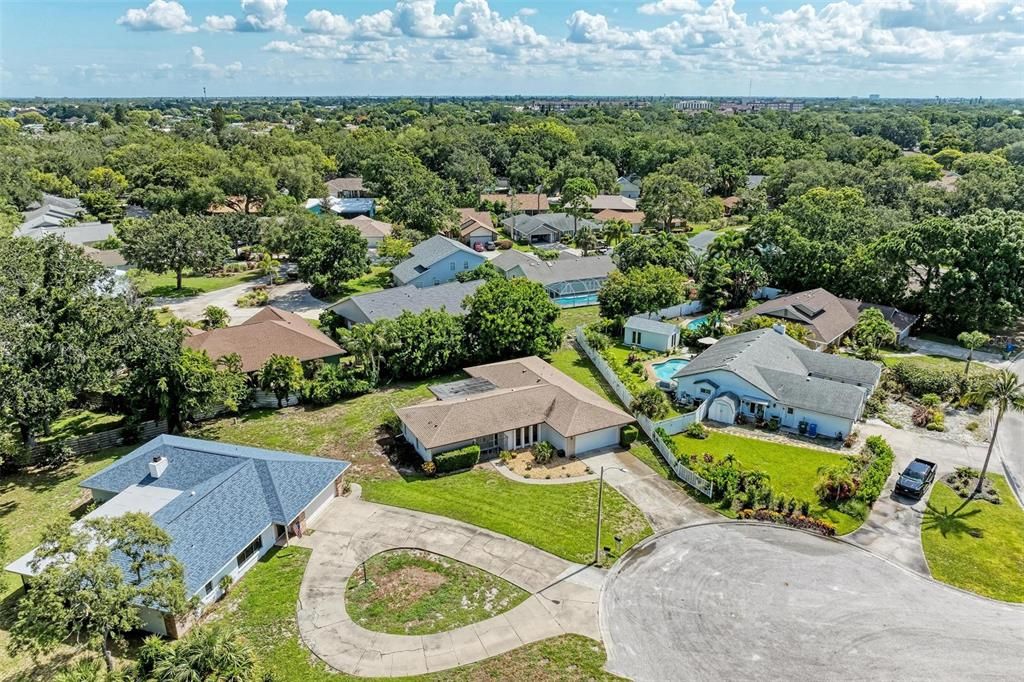 Aerial Shot of home