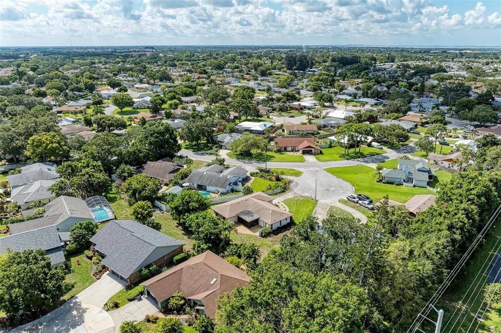 Aerial Shot of home