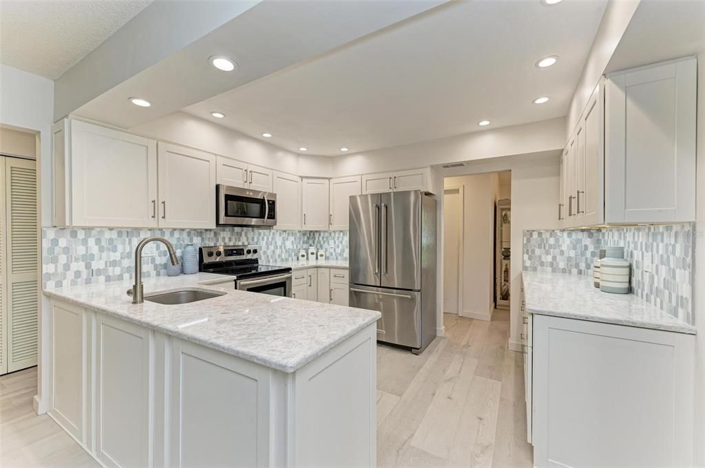 Updated Kitchen with Quartz Counters