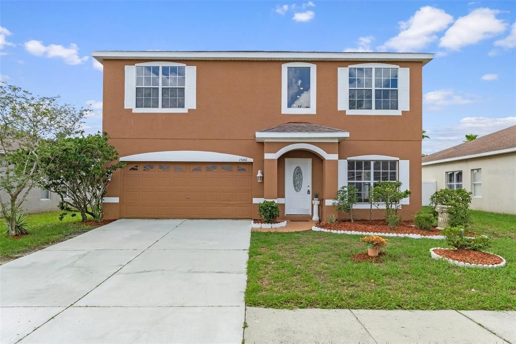 Notice the Beautiful Landscaping in the front of the home.