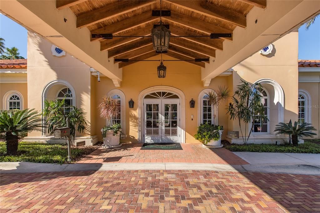 Entrance of Clubhouse