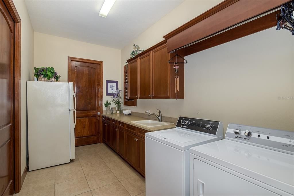 Roomy Laundry Room w/2 Huge Closets