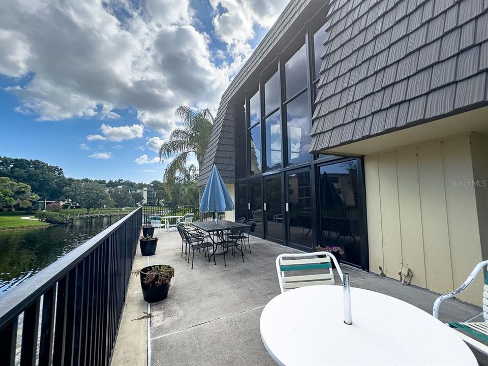 Clubhouse Outside patio area, Plus Grill