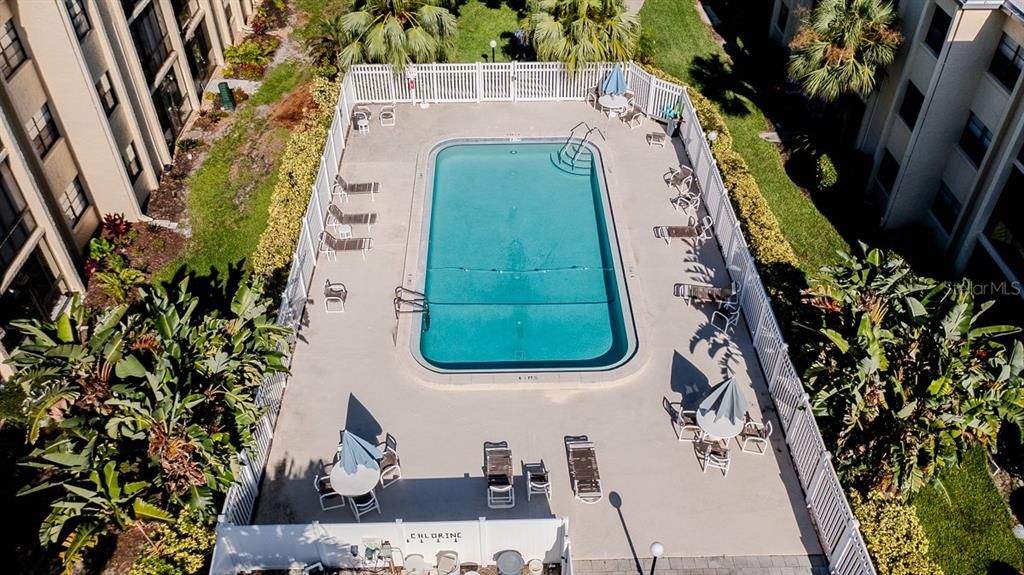 Steps to Serene Private Pool Behind Building 2