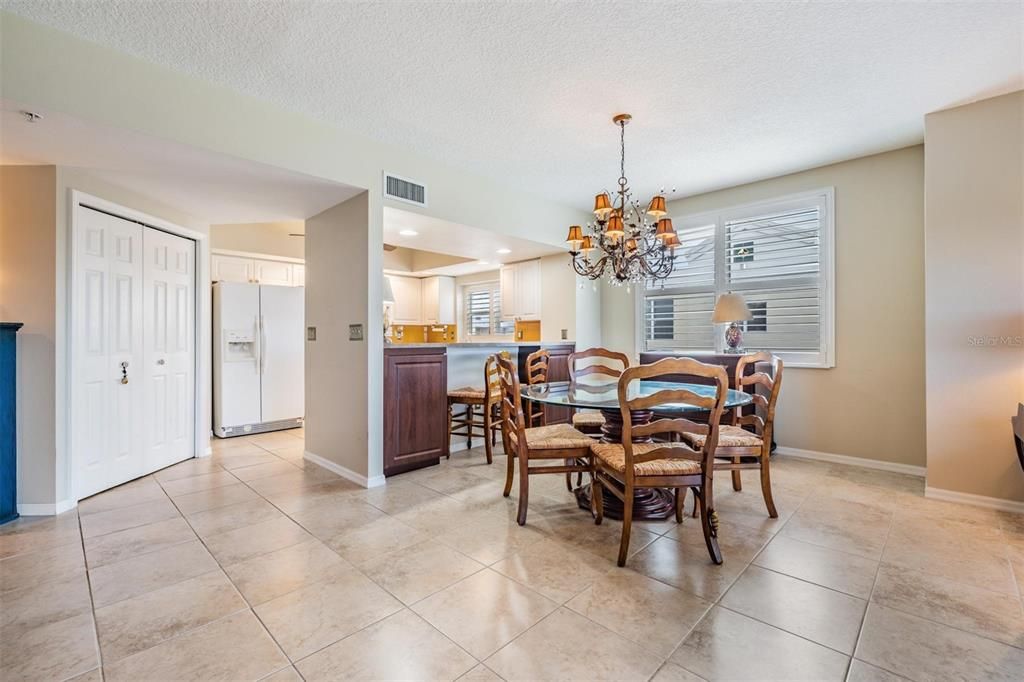 Dining area with Window