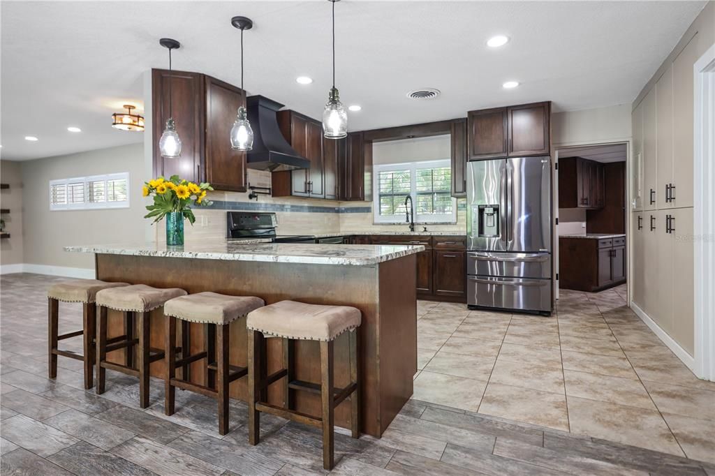 Kitchen with Seating