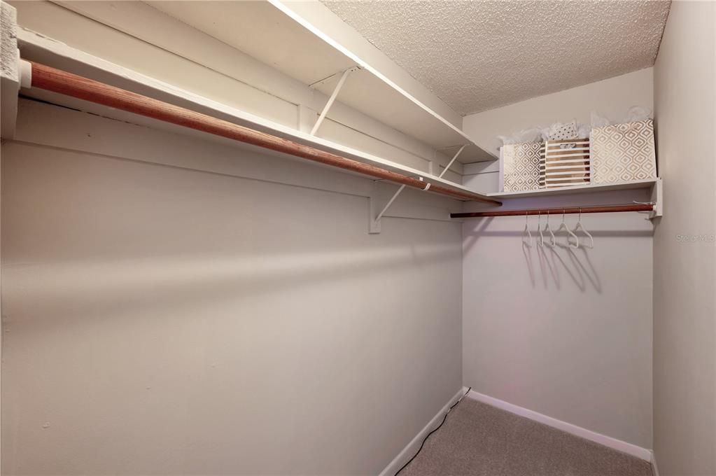 Walk-in Closet in Primary BR