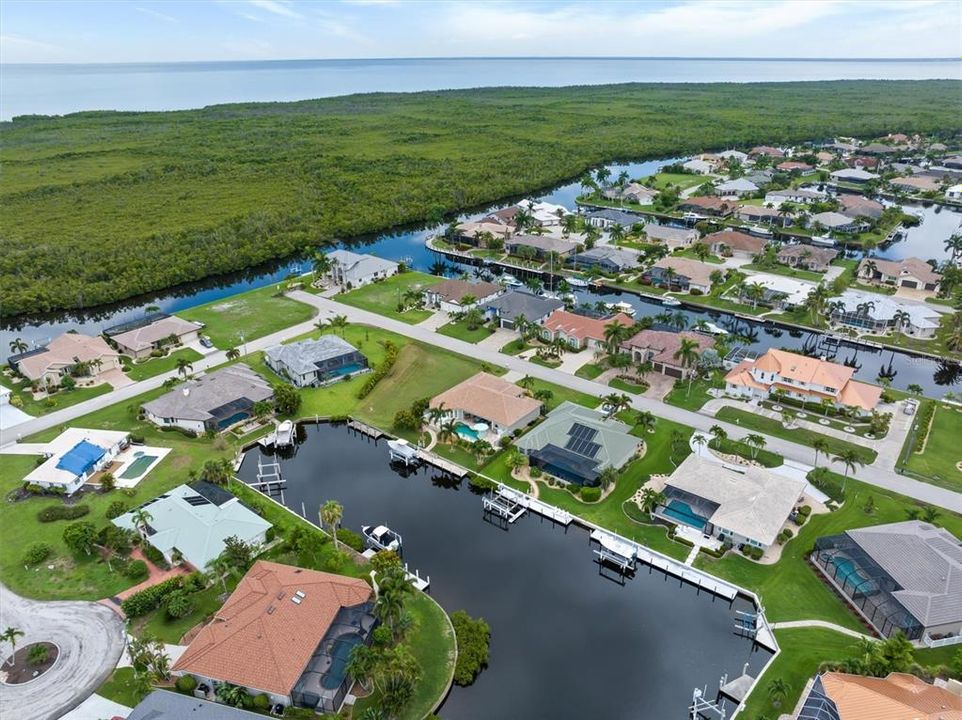 A view from the air ... Punta Gorda