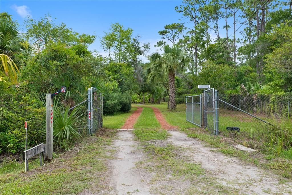 Front Entry to the Property