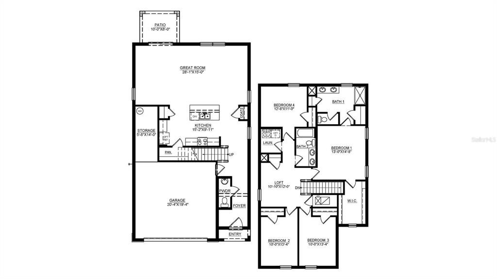 Active With Contract: $344,990 (4 beds, 2 baths, 2305 Square Feet)