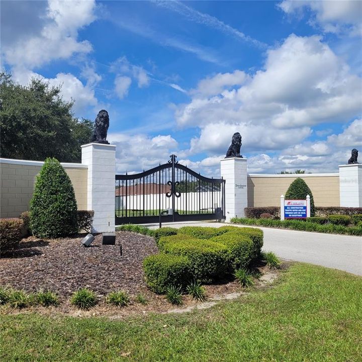 Dorchester Estates back gate