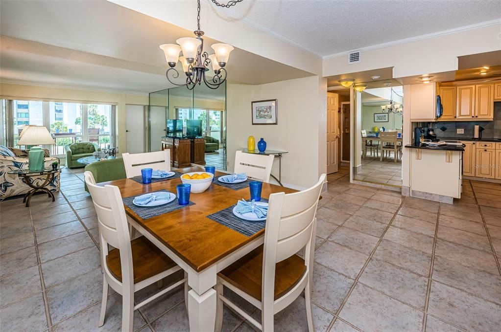 Spacious Open Dining Area