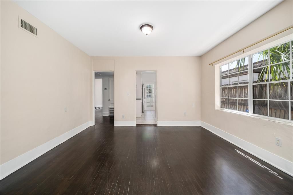 Large Dining Room Leading into Kitchen