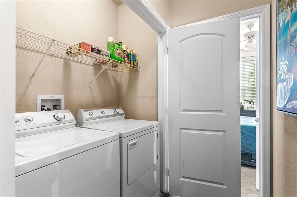 Interior Laundry Closet