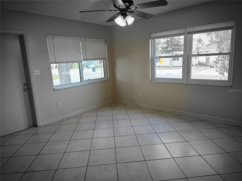 Living Room off of kitchen