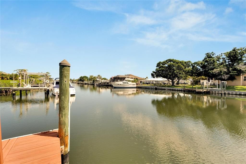 CANAL VIEW LEFT OF DOCK