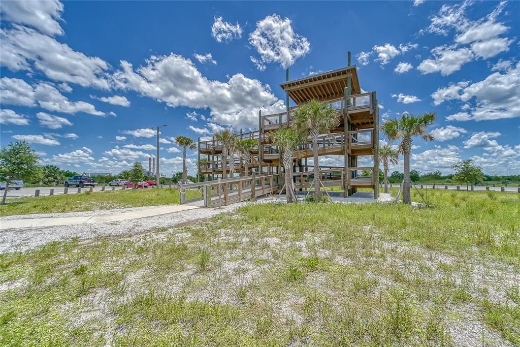 APOLLO BEACH NATURE PRESERVE LOOKOUT TOWER